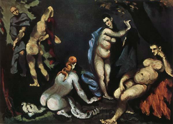 Paul Cezanne The Temptation of St.Anthony